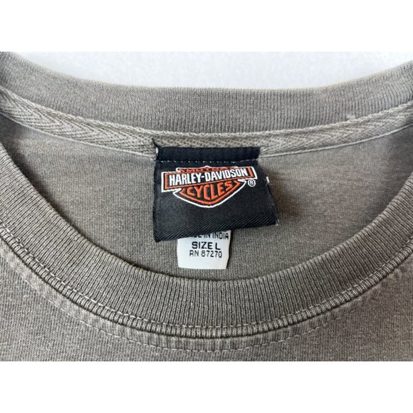 Harley-Davidson Men's Grey Shirt Sz L - Picture 3 of 6